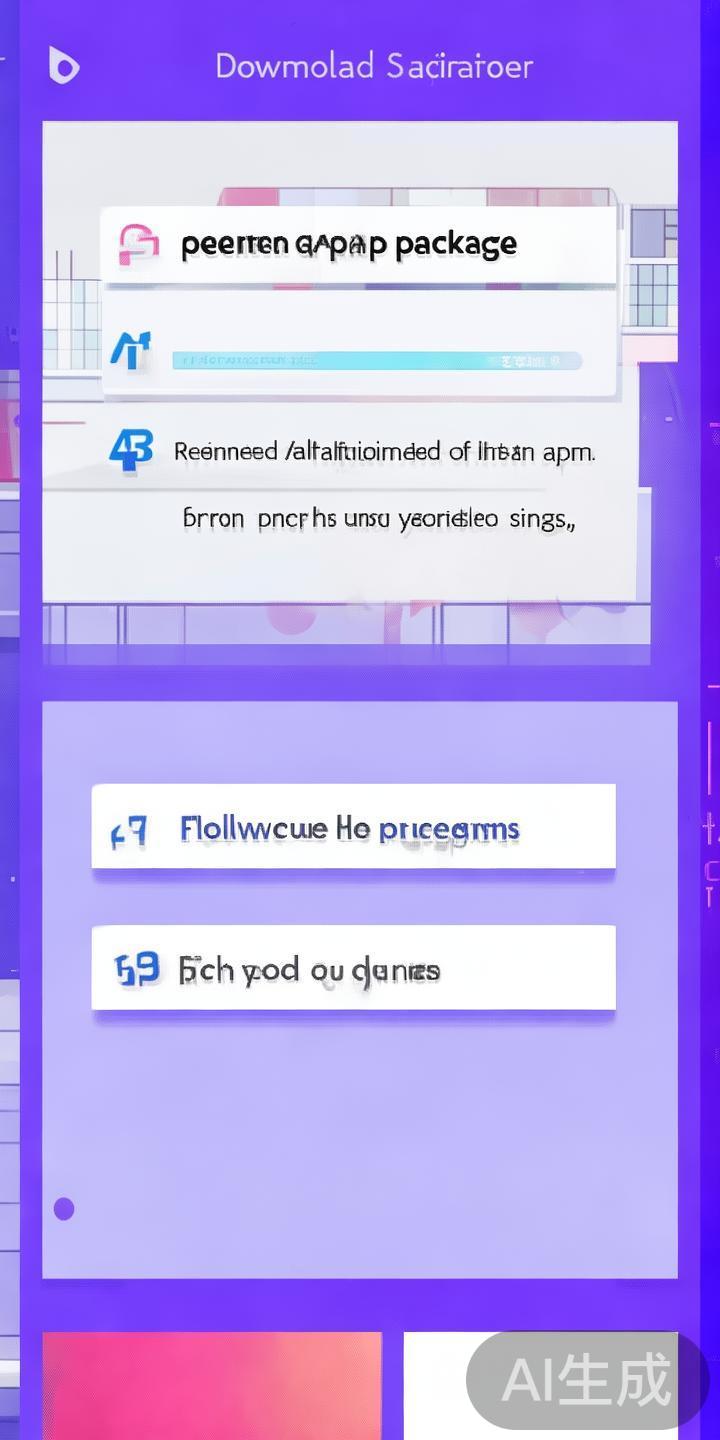 安装应用程序：完成下载后，打开安装包，根据提示进行